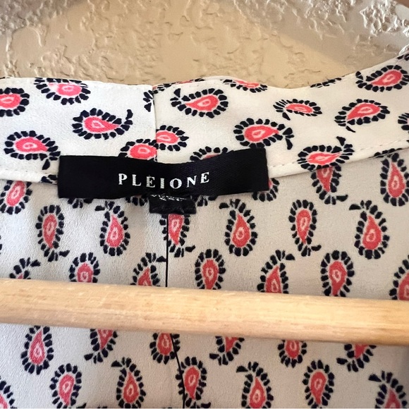 Pleione Dotted Balloon Blouse Size XXL NWT - Picture 10 of 11